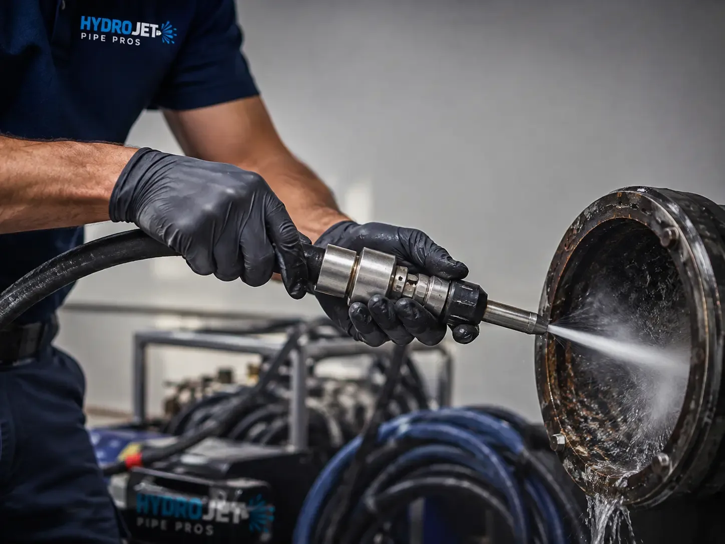 Hydro Jet Pipe Descaling in Wallisville, TX